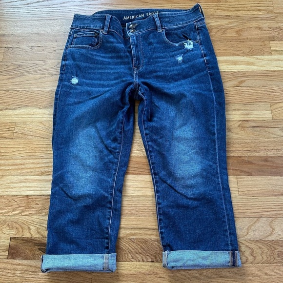 American Eagle Artist Crop Jean Sz 18 regular - Picture 1 of 10